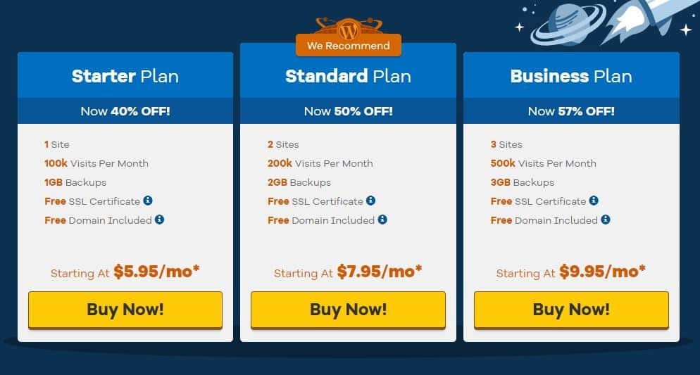 Hostgator Hosting Pricing