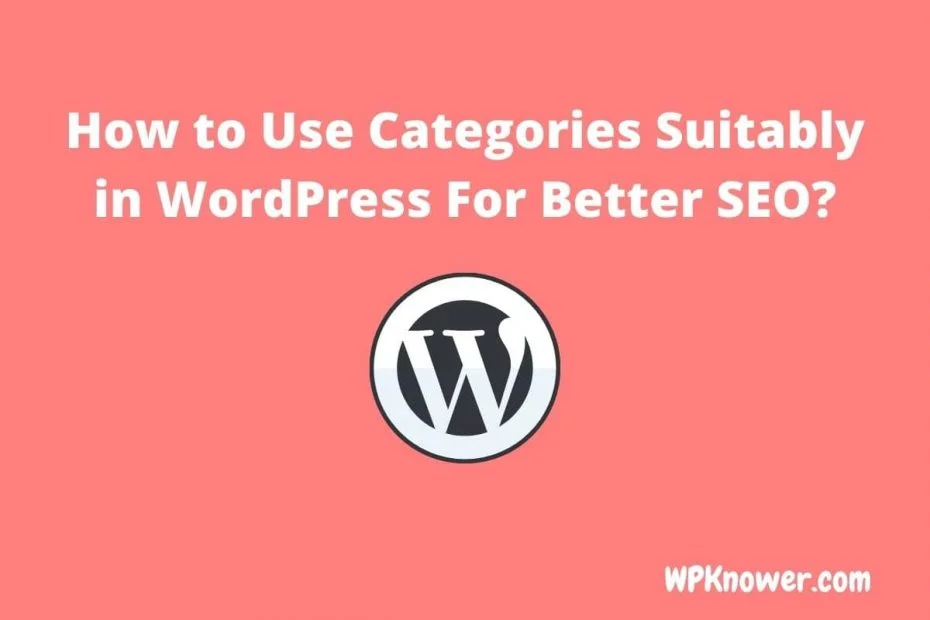 How to use wordpress category