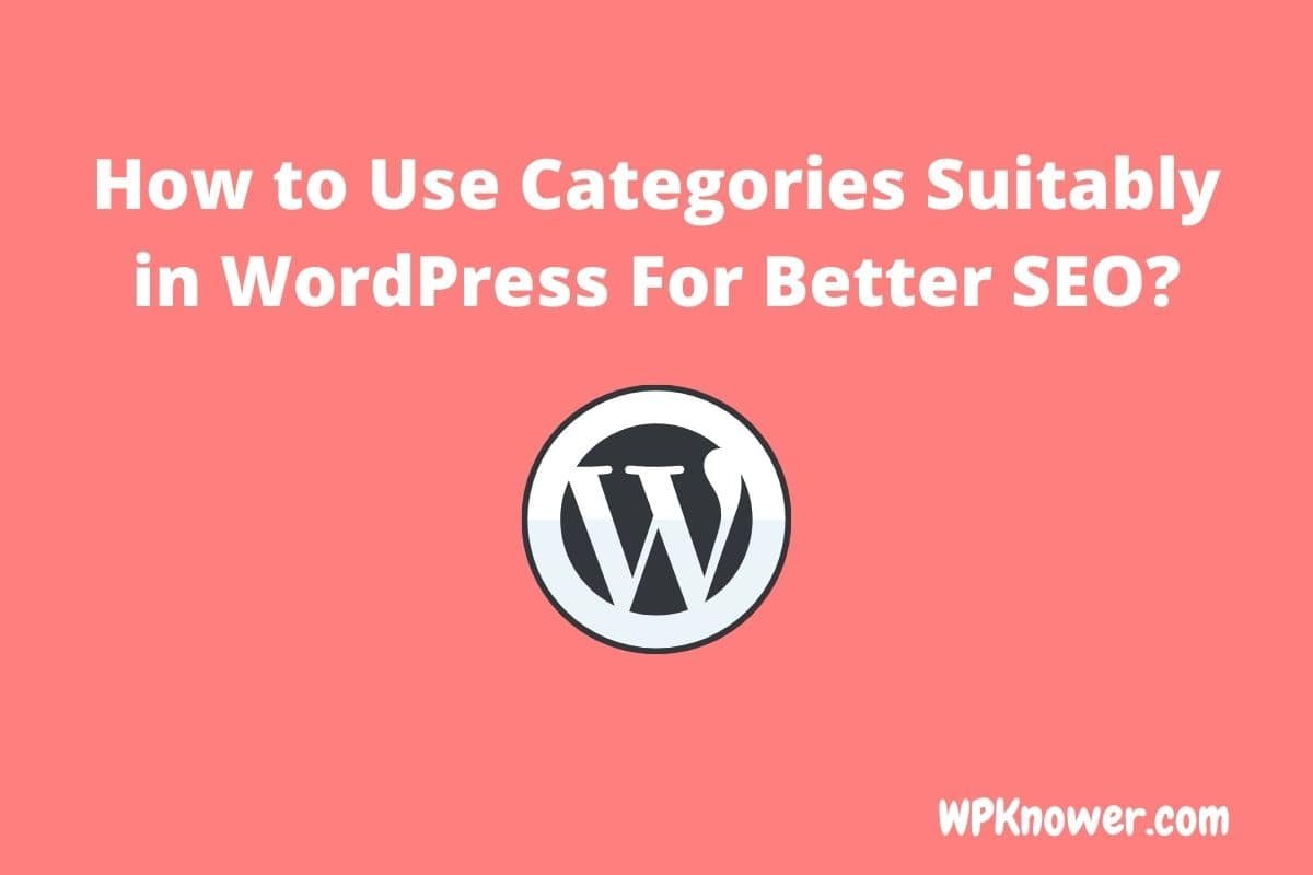 How to use wordpress category