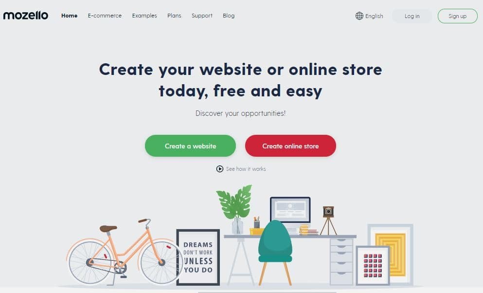 mozello Website Builder