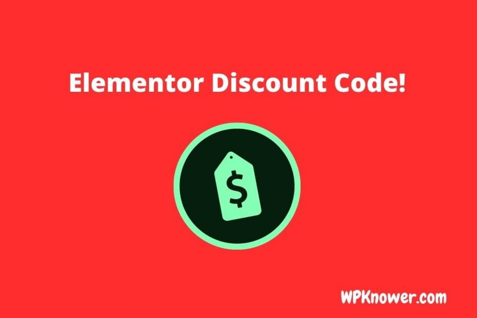 Elementor Discount Code