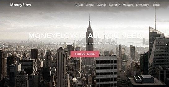 moneyflow WordPress Theme