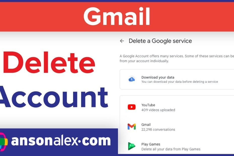 How To Delete Gmail Account