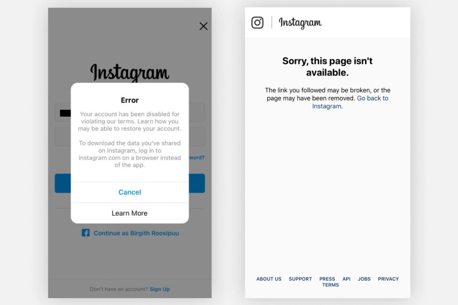 How To Get Unbanned From Instagram
