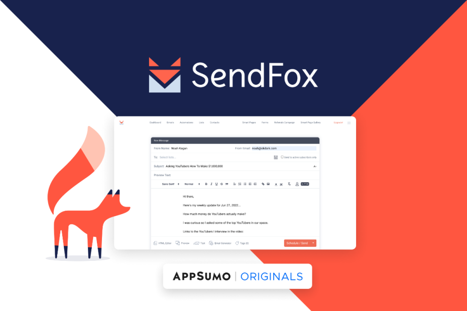Sendfox Appsumo Deal