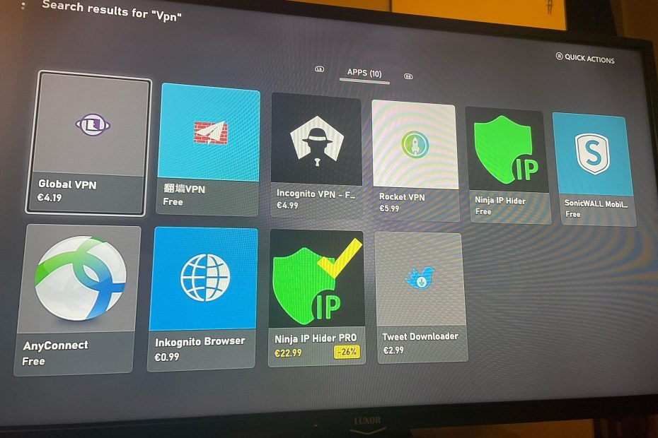 Vpn Xbox