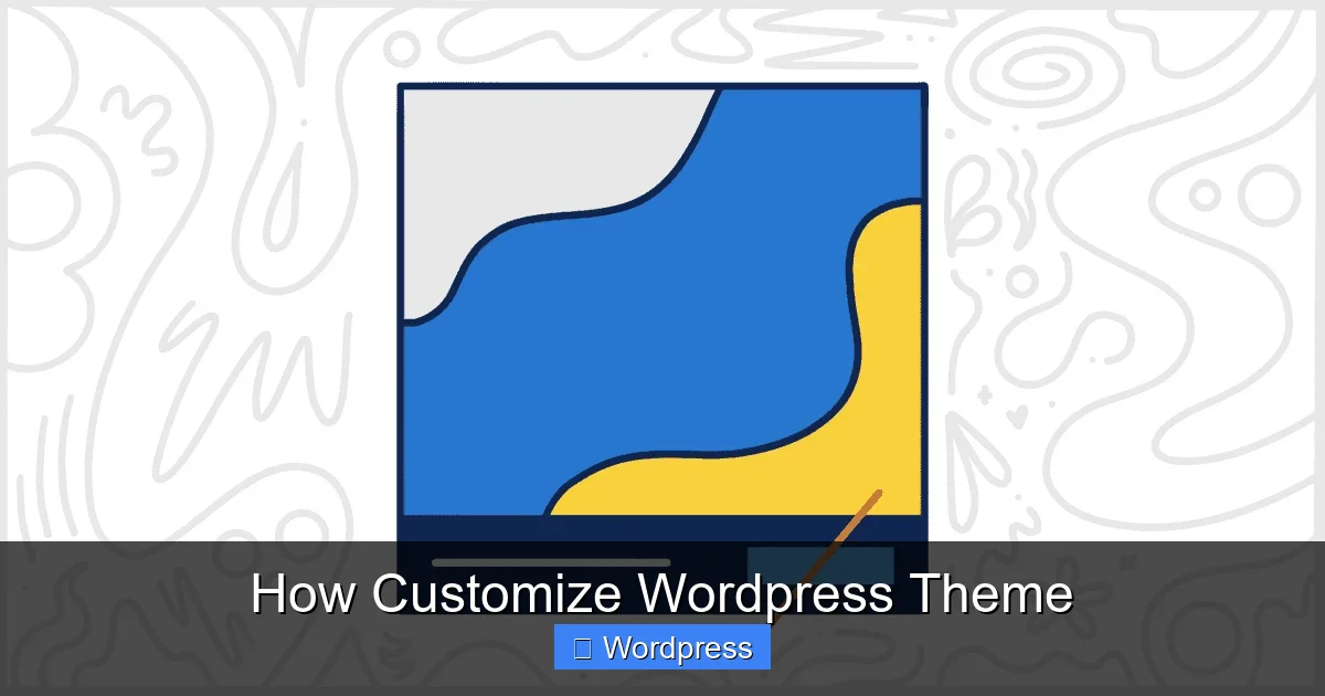 How Customize WordPress Theme