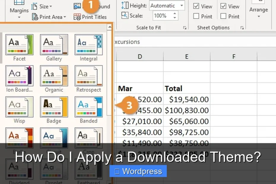 How Do I Apply a Downloaded Theme?