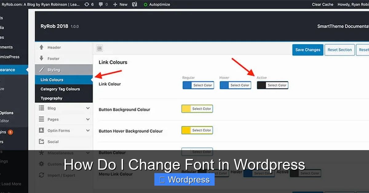 How Do I Change Font in WordPress