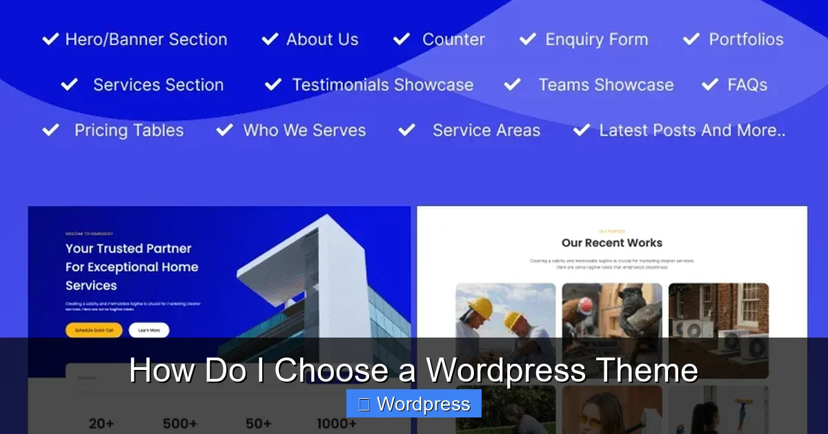 How Do I Choose a WordPress Theme