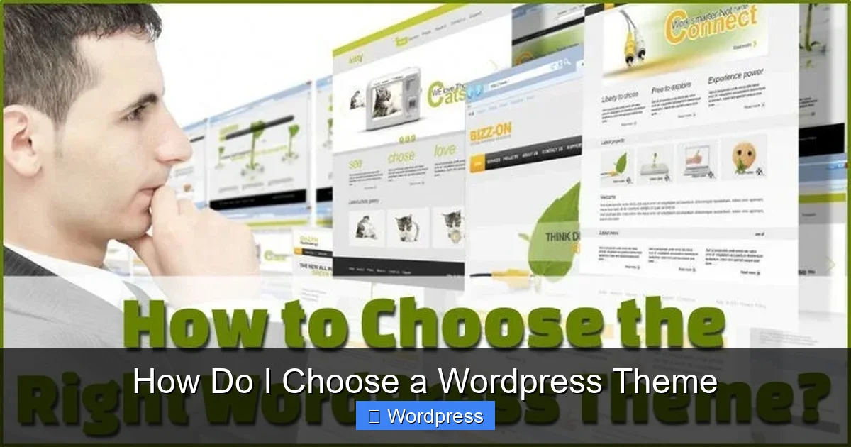 How Do I Choose a WordPress Theme