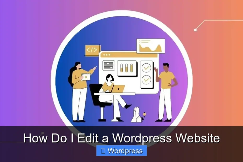 How Do I Edit a Wordpress Website