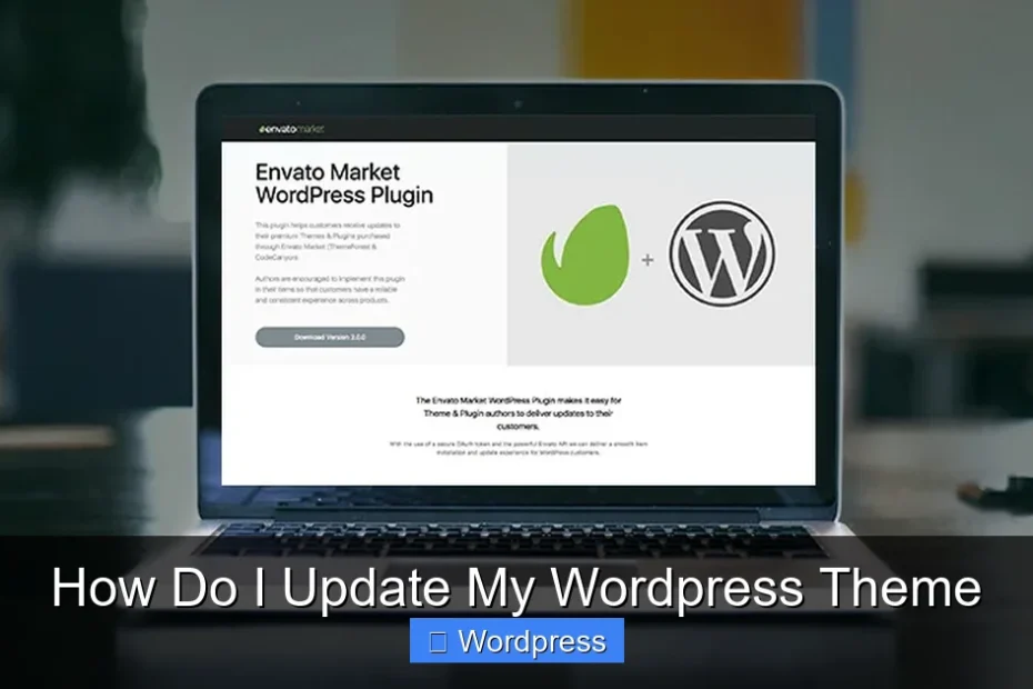 How Do I Update My Wordpress Theme