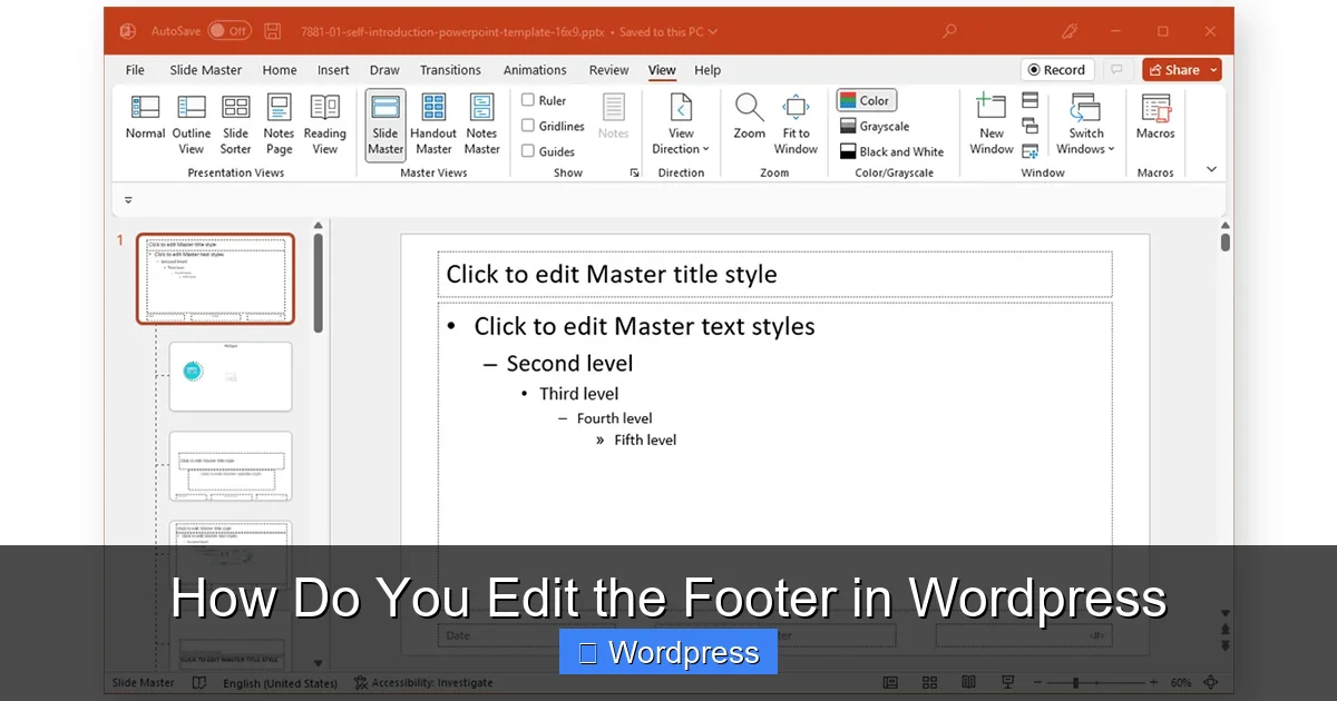 How Do You Edit the Footer in WordPress