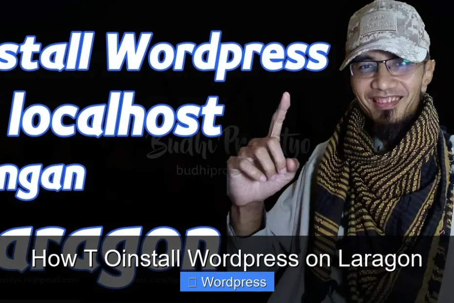 How T Oinstall Wordpress on Laragon