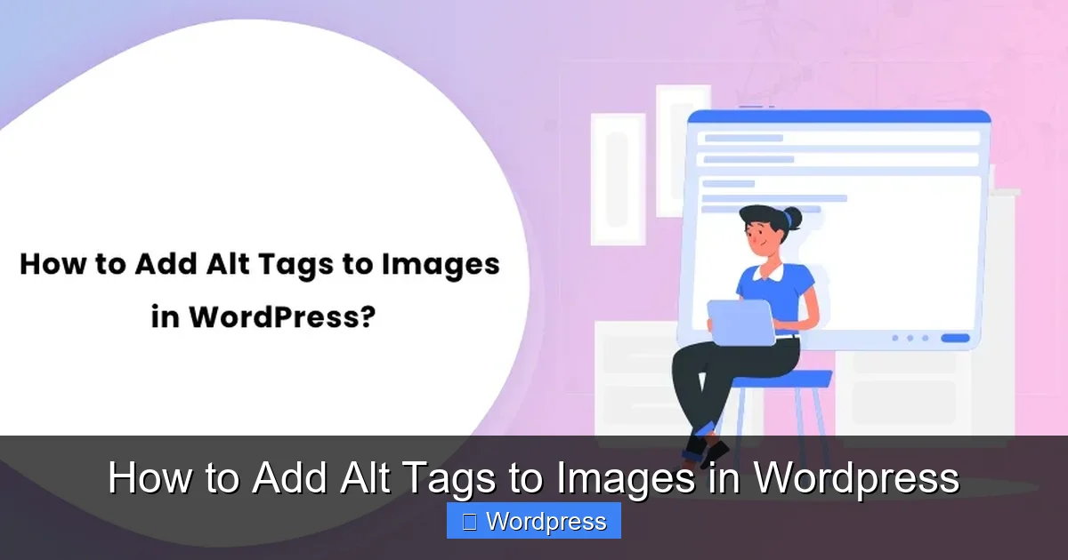 How to Add Alt Tags to Images in WordPress