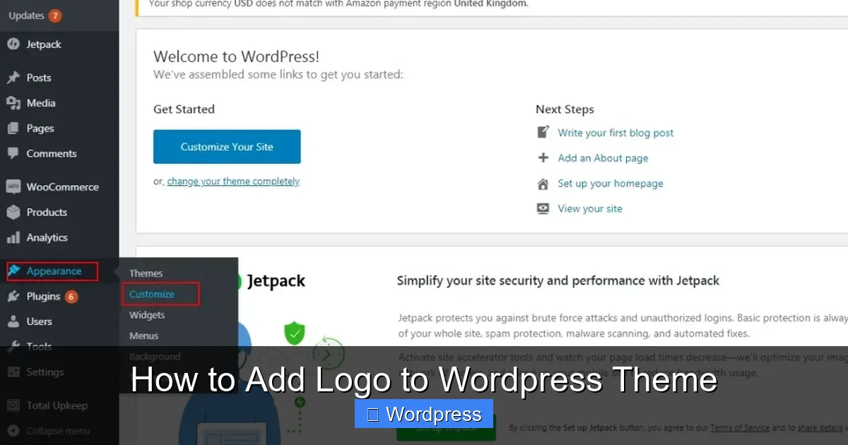 How to Add Logo to WordPress Theme