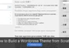 How to Build a WordPress Theme from Scratch