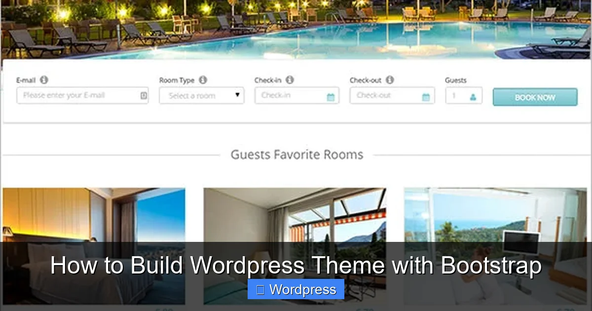How to Build WordPress Theme with Bootstrap