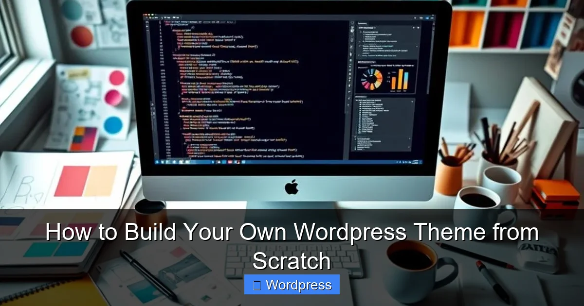 How to Build Your Own WordPress Theme from Scratch