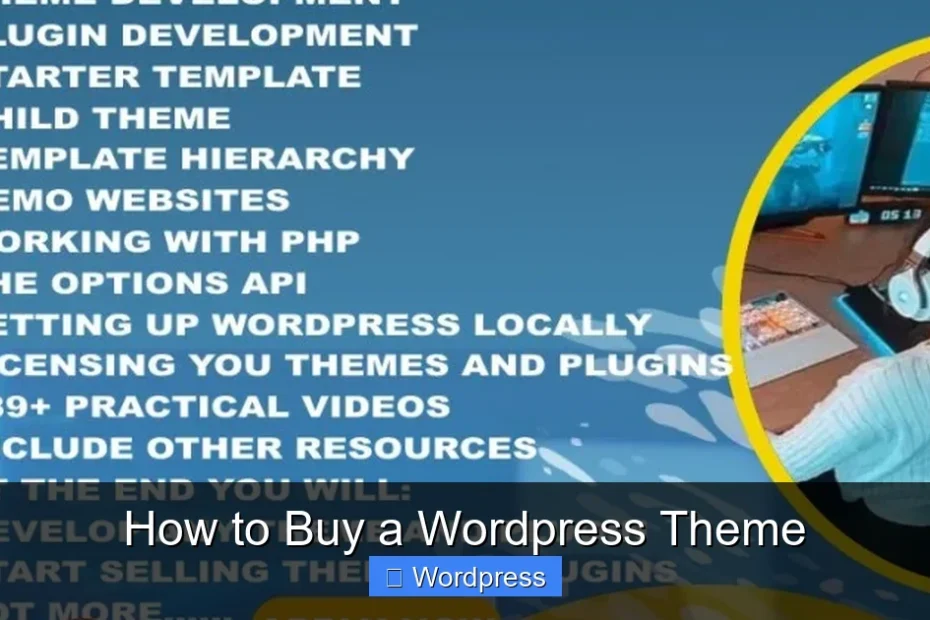 How to Buy a Wordpress Theme