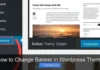 How to Change Banner in WordPress Theme