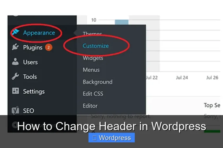 How to Change Header in Wordpress