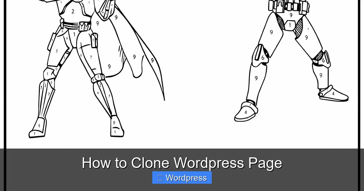 How to Clone WordPress Page