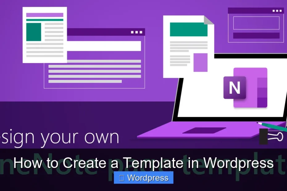 How to Create a Template in Wordpress