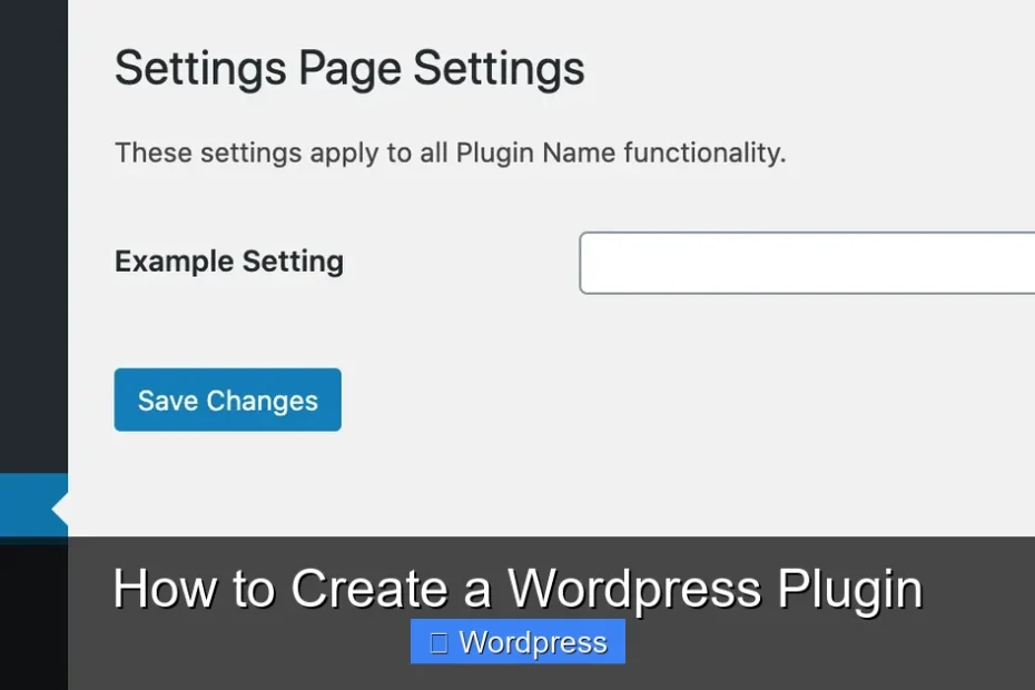 How to Create a Wordpress Plugin