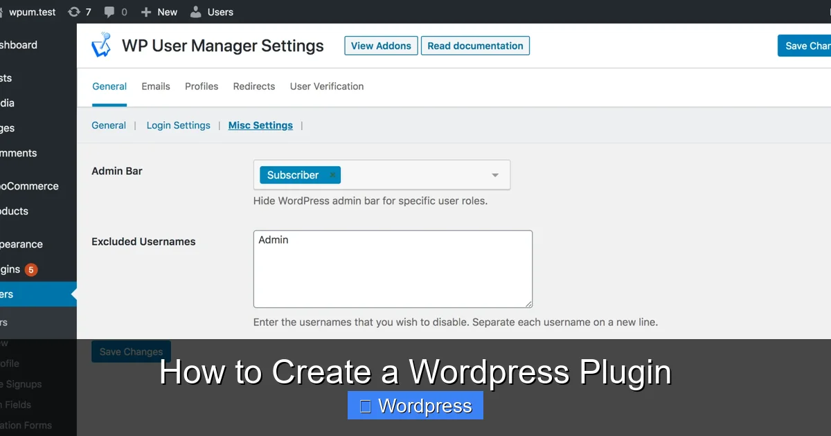How to Create a WordPress Plugin