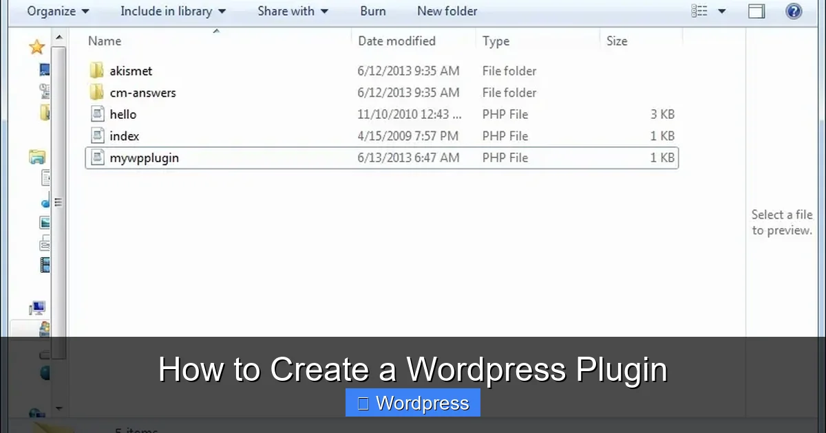 How to Create a WordPress Plugin