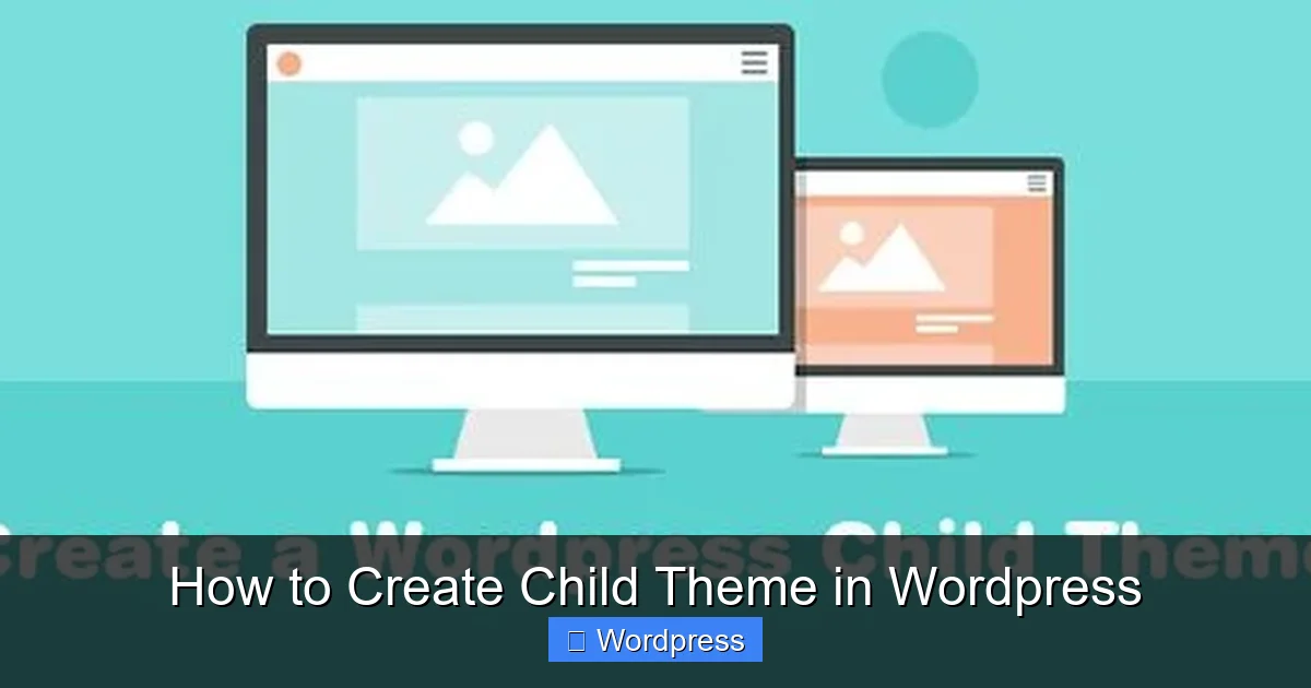 How to Create Child Theme in WordPress