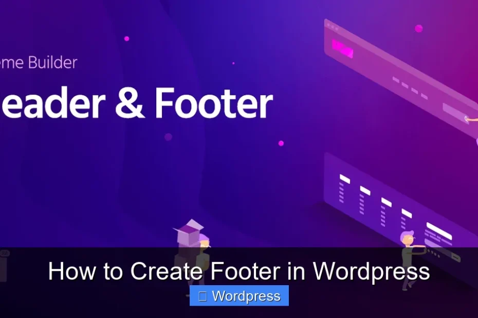 How to Create Footer in Wordpress