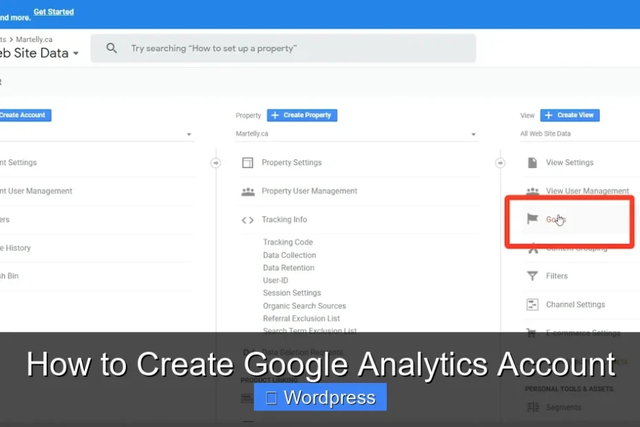 How to Create Google Analytics Account