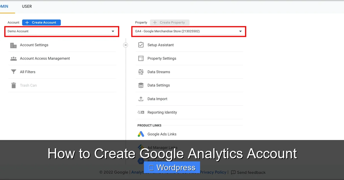 How to Create Google Analytics Account