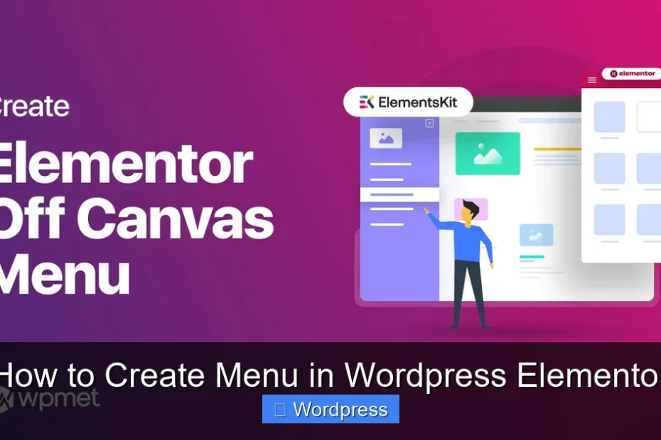 How to Create Menu in Wordpress Elementor