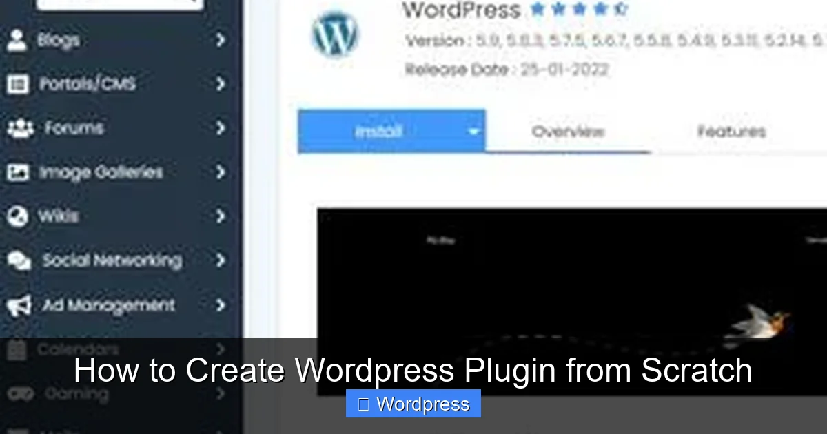 How to Create WordPress Plugin from Scratch