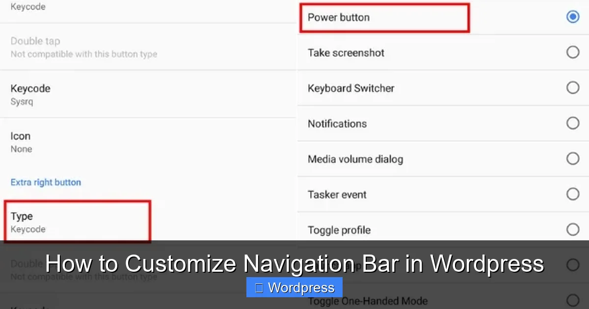 How to Customize Navigation Bar in WordPress
