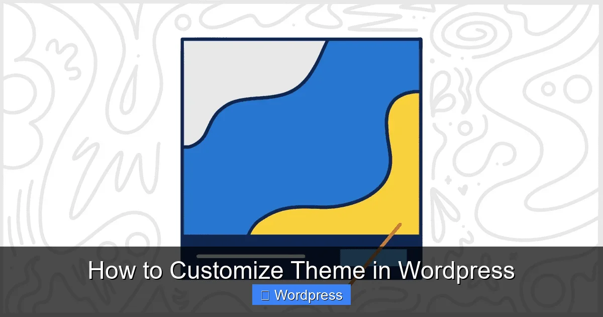 How to Customize Theme in WordPress