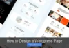 How to Design a WordPress Page