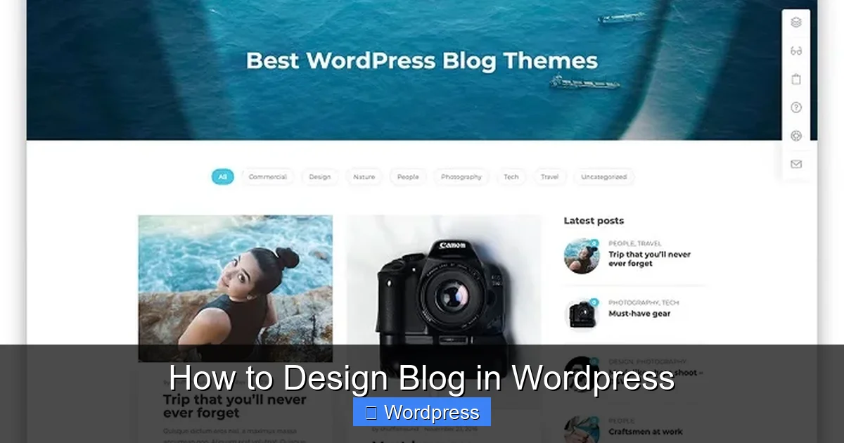 How to Design Blog in WordPress