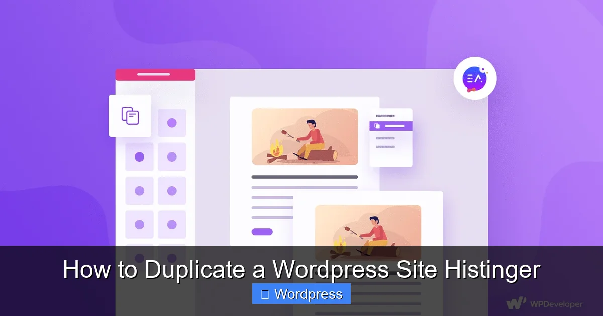 How to Duplicate a WordPress Site Histinger