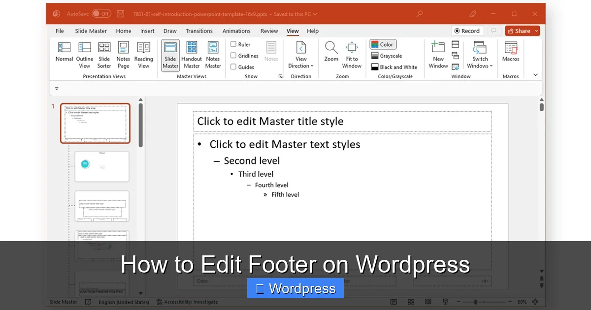 How to Edit Footer on WordPress