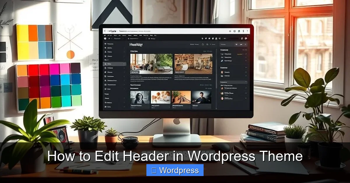 How to Edit Header in WordPress Theme