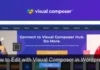 How to Edit with Visual Composer in WordPress