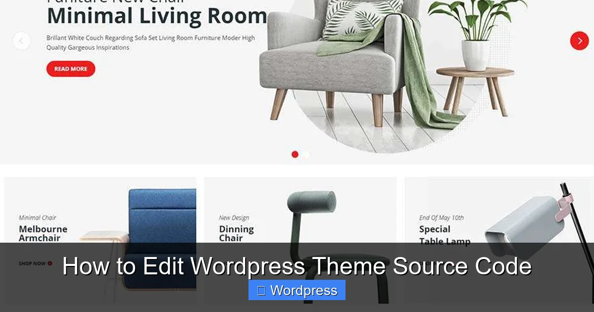 How to Edit WordPress Theme Source Code