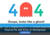 How to Fix 404 Error in WordPress