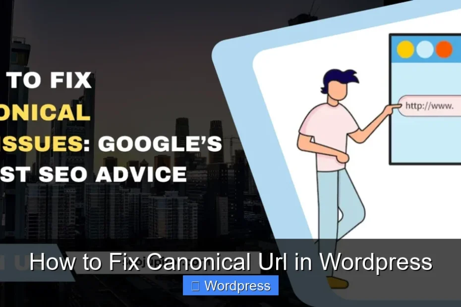 How to Fix Canonical Url in Wordpress