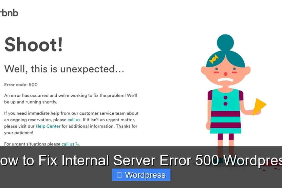 How to Fix Internal Server Error 500 Wordpress